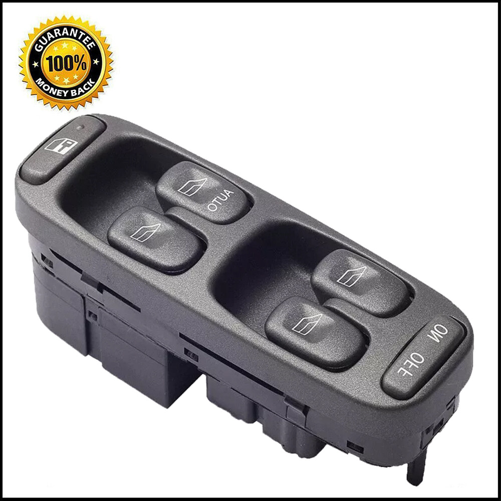 Volvo V70 S70 2.4L 1998-2000 Front Left Power Window Switch 8638452