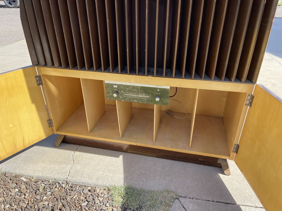 1940’s Decca Decola Radiogram Cabinet Stereo Tube PX25 Amplifier | eBay