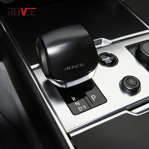 Custom Leather Gear Knob Cover With Black Stitch For Range Rover P38 HSE DSE Vogue – Automatic