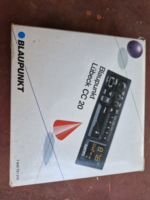 Oldtimer BLAUPUNKT LÜBECK CC 22 autoradio, neuwertig  CODE vorhanden , ca 1992
