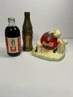 VINTAGE 1988 SEOUL OLYMPICS COCA- COLA BTL -SOCCER MASCOT HADORI, BTL & TIN CAN