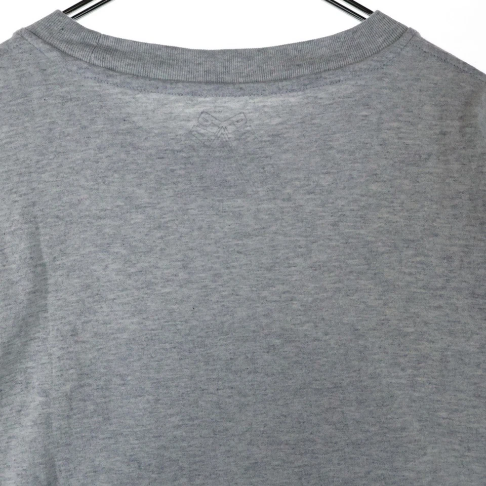 CAMISETA ECUESTRE Palace Skateboards Estampada Frontal Manga Corta Top Gris Usada 1 Foto 4 de 4