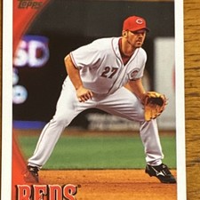 Topps 2010 Scott Rolen #481 Cincinnati Reds Base Set HOF Vintage Baseball Card