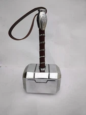 Medieval Thor Hammer Cosplay Metal MCU Thor Mjolnir 1/1 Scale Movie Replica