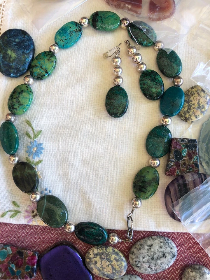 LOT! Natural Stone/Semi-Precious Gems | Jewelry & Crafts | necklace/earrings - Image 2 of 4