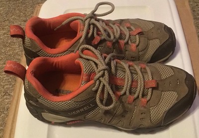Merrell Accentor Brindle Cayenne Womens 6.5 Trail Hiking Walking Shoes NICE