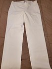 J.McLaughlin Slim Straight Leg Elastic Waist Pull-On Pants White size 14 — photo 4