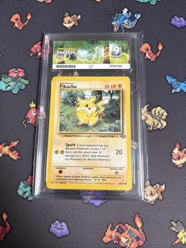 Pokémon 1999 Jungle Pikachu #60 Ace 9 MINT