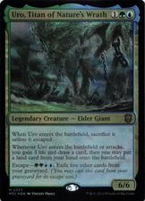 MTG Uro, Titan of Nature's Wrath (Ripple Foil) Foil NM MH3 Commander