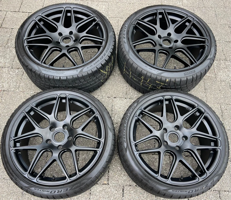 4 ALU 20" 21" WINTERRÄDER PORSCHE 911 992 245/35R20 91V 305/30R21 100V RDKS TOP - Bild 2 von 4
