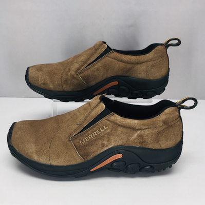 Merrell Jungle Moc Leather Shoes Loafers Brown J63883 Men’s Sz 9.5 Amazon.com | Merrell Men Jungle Moc Slip-on - Dark  main image 3