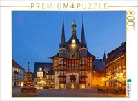 Calvendo Puzzle City Hall, Wernigerode | 1000 Pieces, Finished Size 25.2 × 18.9