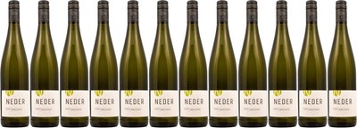 12x Frankens Saalestück Bacchus trocken, 2024 - Weingut Neder, Franken! Wein