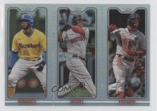 2022 Topps Opening Day Rainbow Foilboard /99 Xander Bogaerts Rafael Devers 10si