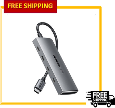 UGREEN Revodok USB-C Hub 4 Ports USB-C 3.2 High Speed 10Gbps Speed Data Transfer