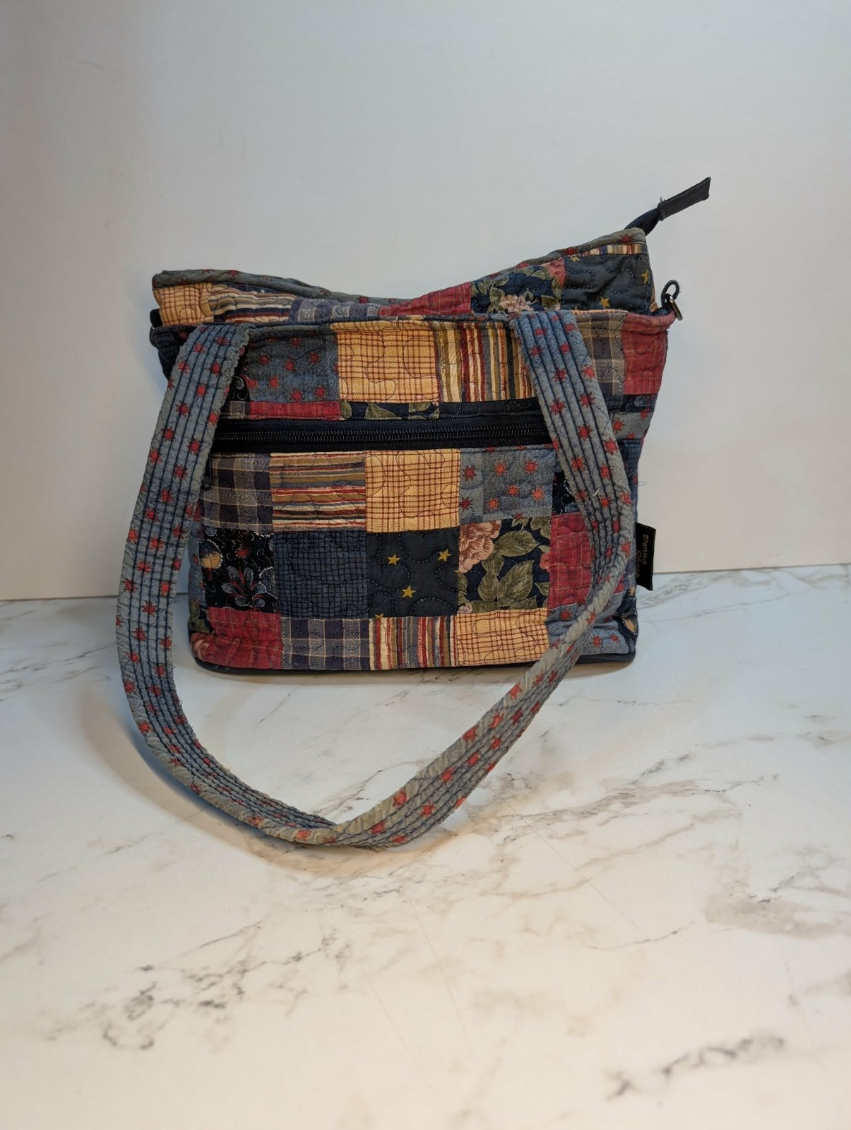 Donna Sharp Quilted Patchwork Shoulder Bag - image 1