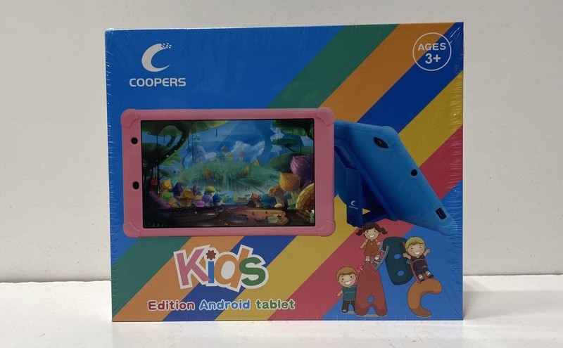 Coopers CP80K Kids Edition Android Tablet 8" IPS Quad-Core Blue Factory Sealed