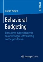 Behavioral Budgeting Florian Wetjen