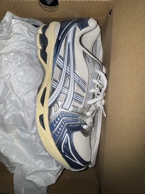 ASICS Gel-Kayano 14 Cream Metallic Blue Size 7