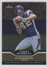 2011 Topps Finest Finest Moments Kyle Rudolph #FM-KR 0j0