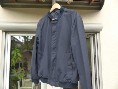 Herren Jacke paul Shark Jacke Blouson Strickjacke  Größe L dunkelblau TOP