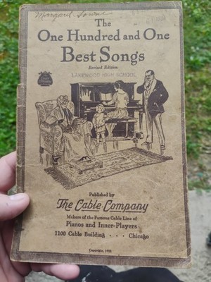 The One Hundred and One Best Songs with Piano Accompaniments 44TH Edition