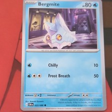 Pokemon TCG Bergmite 023/086 Chaos Rising Common Regular Basic 80 HP ENG 2026