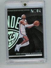 2023 Panini Noir Shai Gilgeous-Alexander #11 Association Edition /49