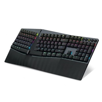 Perixx Wireless RGB Mechanical Keyboard Tastatur Schwarz ergonomisch