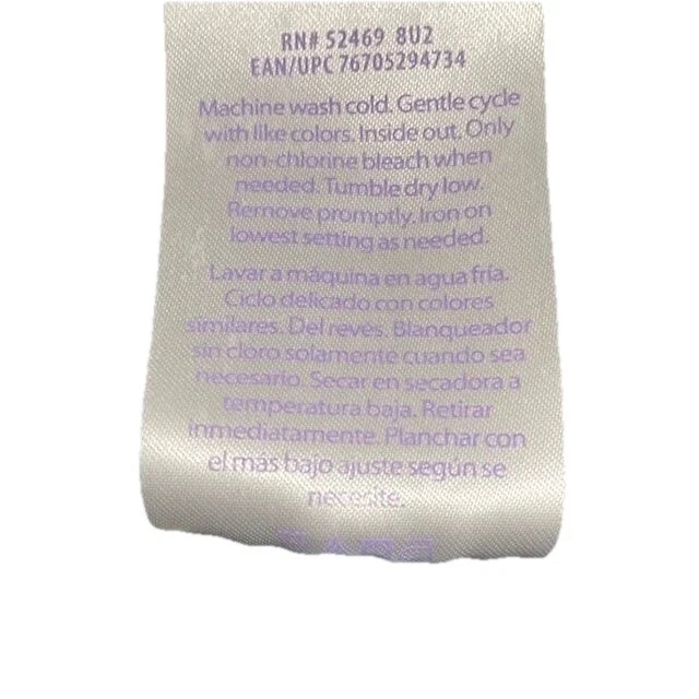 Leggings de terciopelo talla XXXL WMN negros con llamas multicolores Secret Treasures Foto 4 de 4