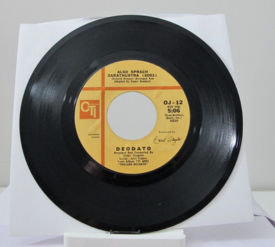 45 RECORD - DEODATO - ALSO SPRACH ZARATHUSTRA