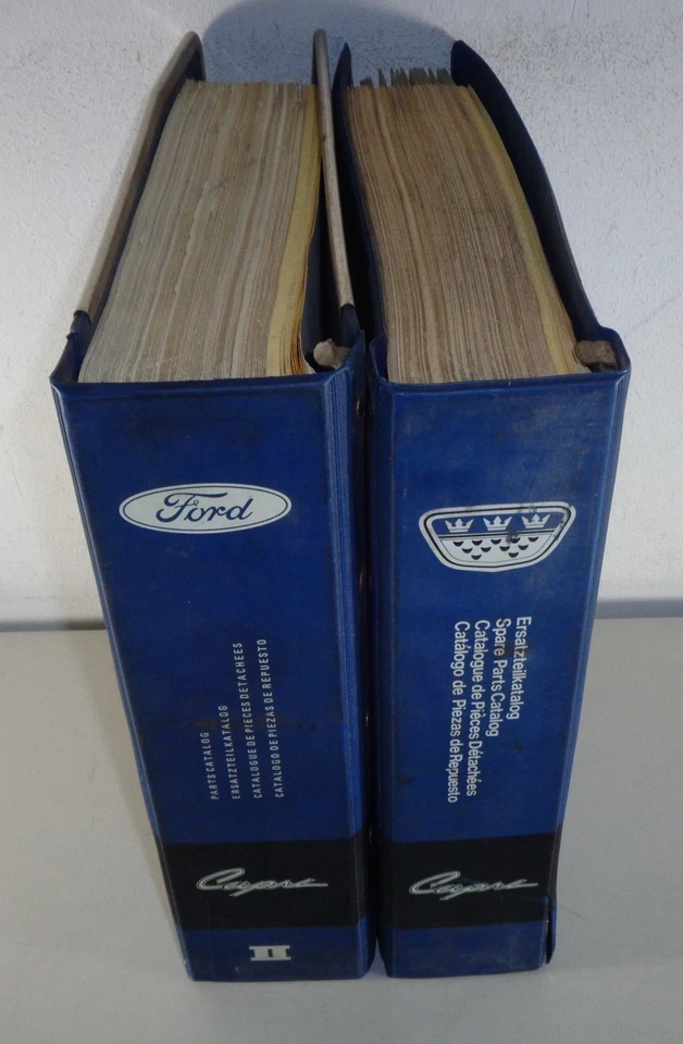 Catalogo Parti / Elenco Ricambi Ford Capri I + II Anni 1968 - 1977 - Immagine 2 di 4