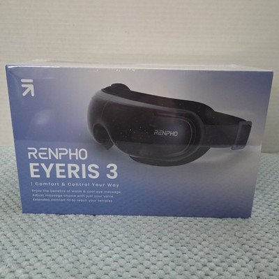 RENPHO Eyeris 3 Electric Eye Massager Black Heat Voice Control Air RG010V