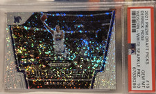 2021 Prizm Draft Picks Derrick Rose Widescreen White Sparkle