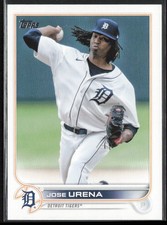 2022 Topps Jose Urena Detroit Tigers #427