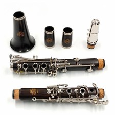 Professional Ebony Clarinet Bb 17 Keys Grenadilla Sib Klarnet 3.23