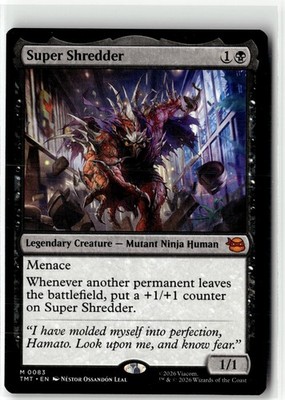 Super Shredder M Teenage Mutant Ninja Turtles 83 NM