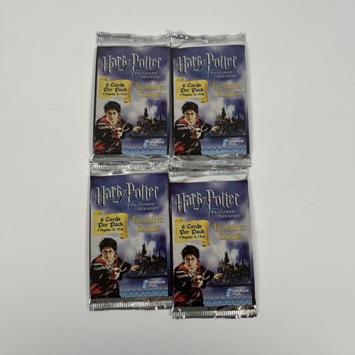 Harry Potter Gefangener von Askaban Trading Cards 4 Sealed Card Ink 2004