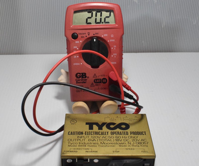TYCO MODEL TRAIN TRANSFORMER 899B VINTAGE 1970s RAILROAD TESTED WORKS HO GAUGE