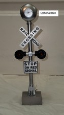 G-Scale Rail Road LED Crossing Signal **1-sid...
