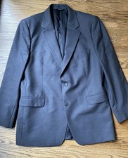 Brooks Brothers 346 “Stretch” 2 Piece Suit Set Gray Pure Wool 45R