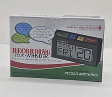 ​⏰ Your • M!nder Talking Personal Recording Alarm Clock | Record 6 Custom Alarms