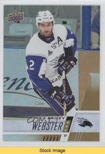 2017-18 Upper Deck CHL Rainbow Bailey Webster #96 READ z6b