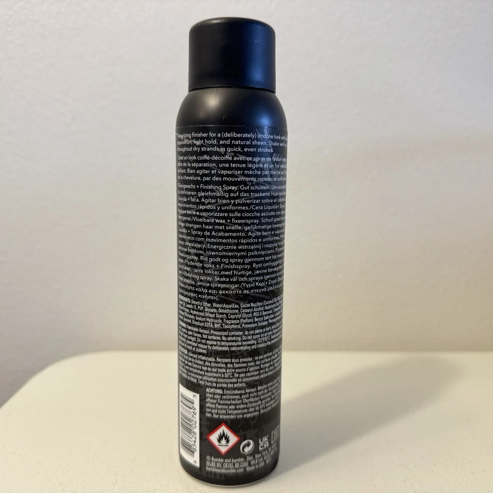 Cera líquida Bumble And Bumble Bb Sumo + spray de acabado ~ 4 oz / 150 ml ~ Foto 2 de 2