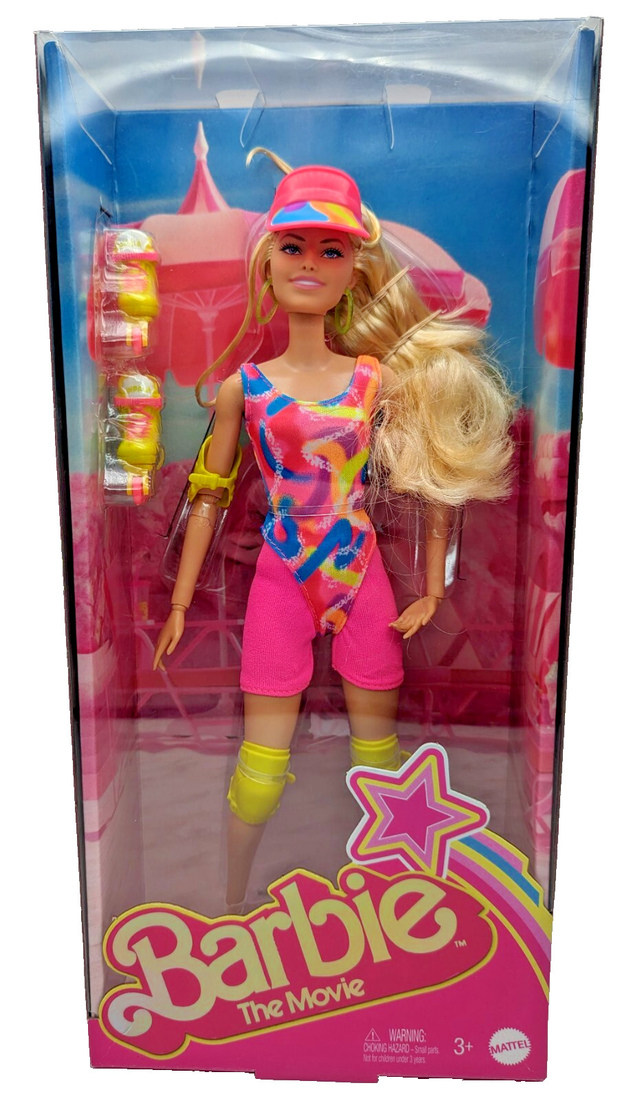 Barbie The Movie Doll - Beach Rainbow Inline Skating Outfit – Margot Robbie