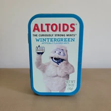 VTG Collectable Altoids Tin Abominable Snow Monster Rudolph
