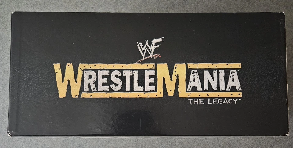 Vintage WWF WrestleMania - The Legacy VHS Box Set 14 Tapes RARE WWE  - Image 3 of 4