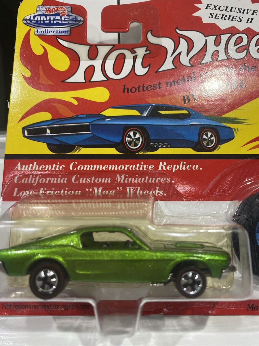 HOT WHEELS 25th Anniversary CUSTOM MUSTANG #10496 -- Green