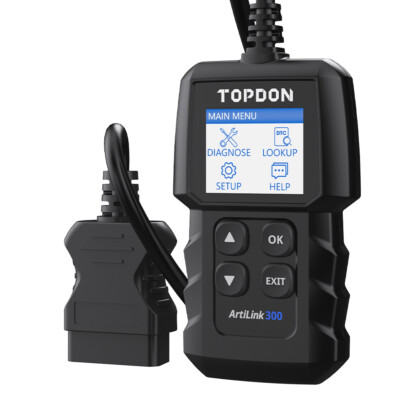 TOPDON AL300 OBD Scanner Code Reader Car Diagnostic Scan Tool Check Engine Fault