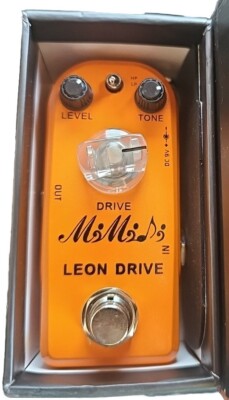 MIMIDI Overdrive Pedal Mini Leon Drive Guitar Effect Pedal with True Bypass 316